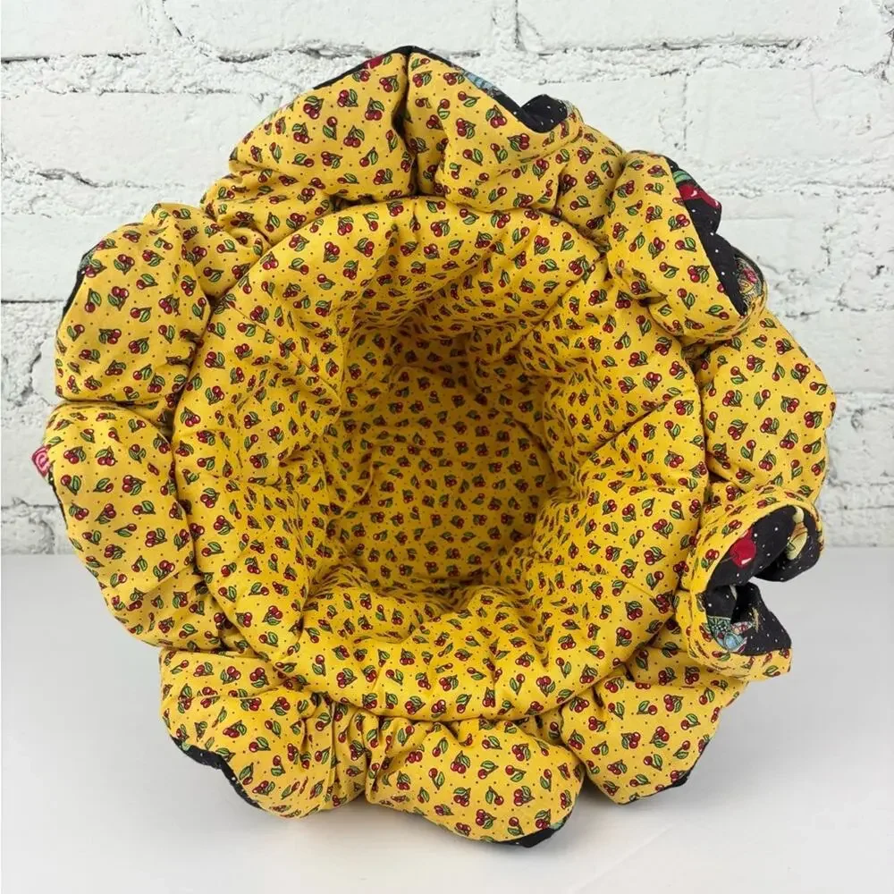 Vintage Y2K Mary Engelbreit Home Sweet Home Fabric Basket